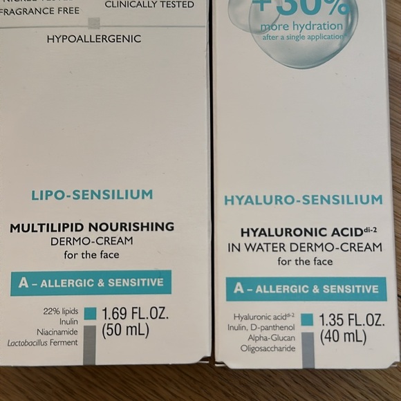 NEW Pharmaceris Allergic & Sensitive Toner, Dermo Cream and In Water Cream set - Picture 3 of 4